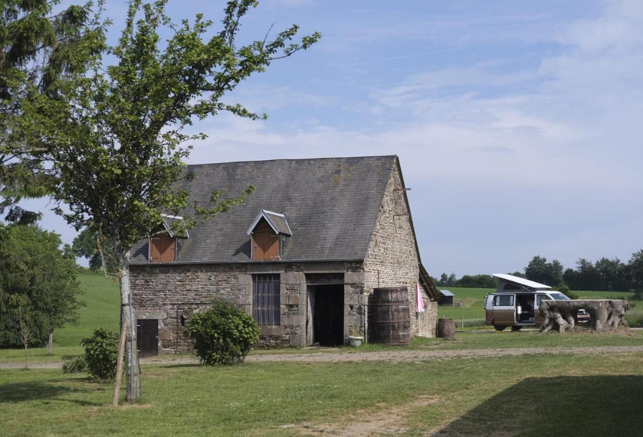 La Billardiere Camping A La Ferme Le Menil-Ciboult Exteriér fotografie